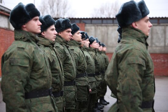 Russia Presidential Regiment Conscripts