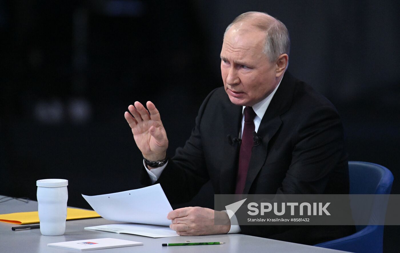 Russia Putin Press Conference