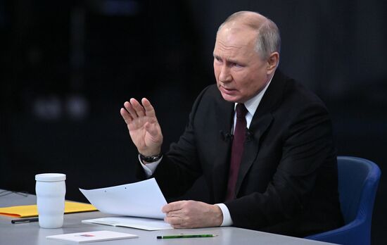 Russia Putin Press Conference