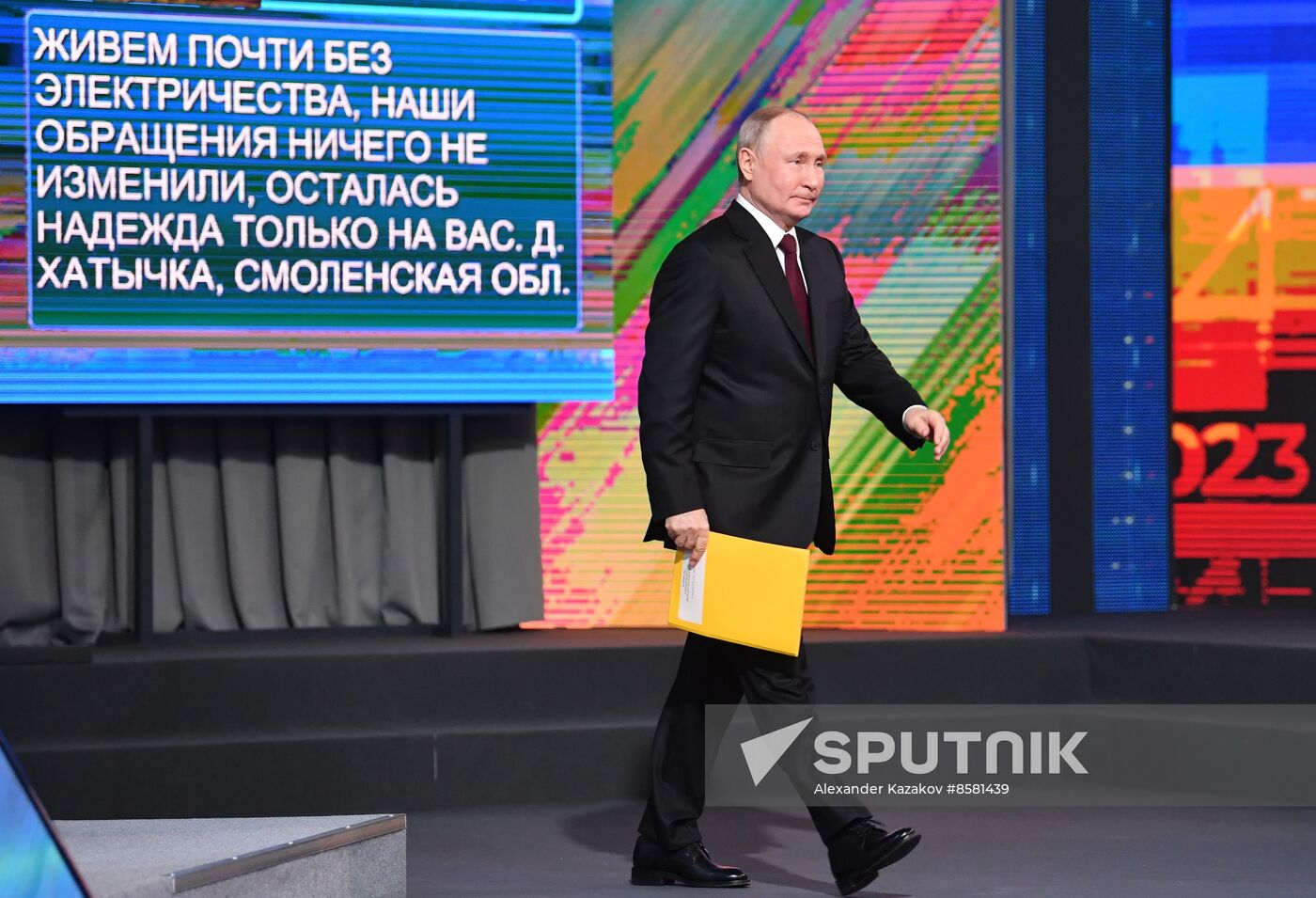 Russia Putin Press Conference