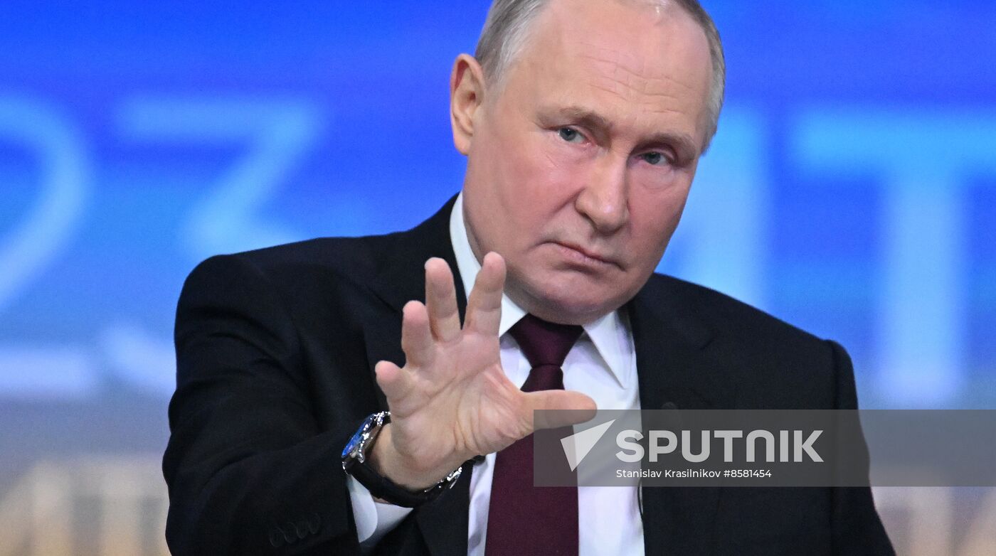 Russia Putin Press Conference