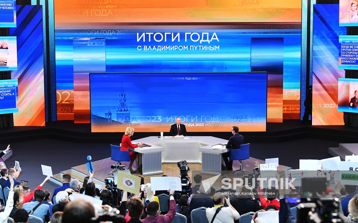 Russia Putin Press Conference