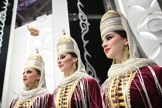 The International RUSSIA EXPO Forum and Exhibition. Republic of Adygeya Day. Pavilion 75. Location: Russia, Moscow. Author: Kirill Zykov/Sputnik. RUSSIA EXPO. Republic of Adygeya Day