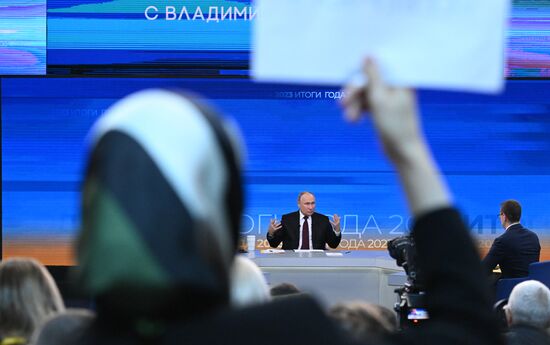 Russia Putin Press Conference