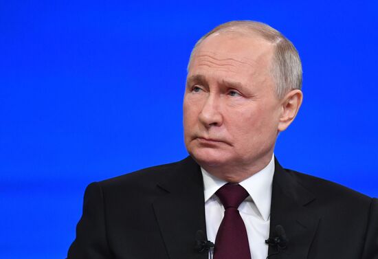 Russia Putin Press Conference