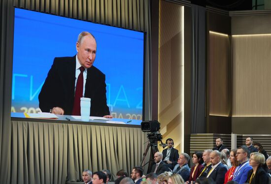 Russia Putin Press Conference