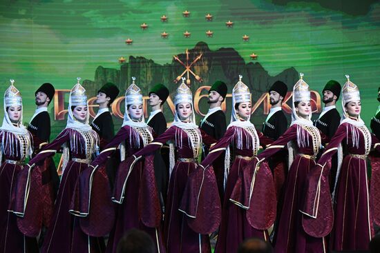 The International RUSSIA EXPO Forum and Exhibition. Republic of Adygeya Day. Pavilion 75. Location: Russia, Moscow. Author: Kirill Zykov/Sputnik. RUSSIA EXPO. Republic of Adygeya Day
