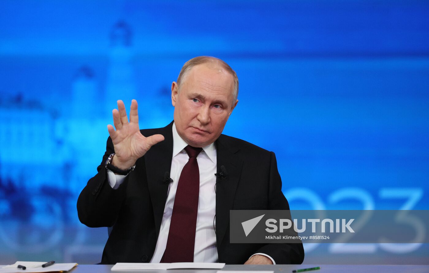 Russia Putin Press Conference