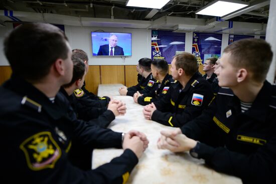 Russia Putin Press Conference Broadcast