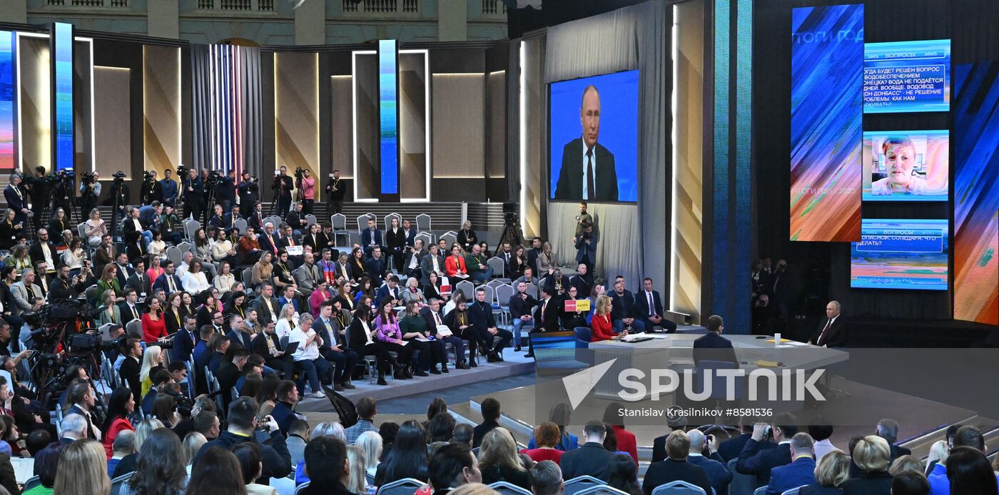 Russia Putin Press Conference