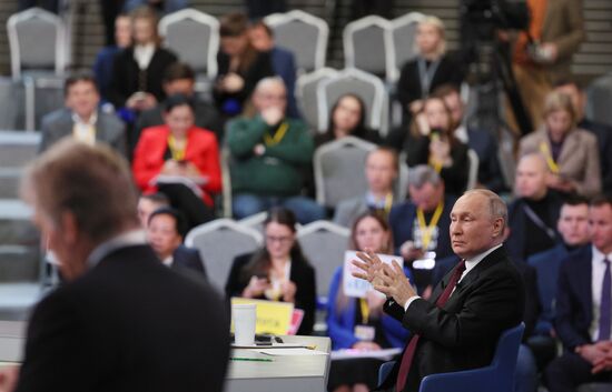 Russia Putin Press Conference