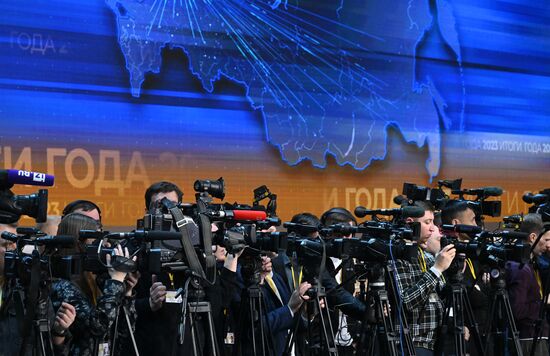 Russia Putin Press Conference