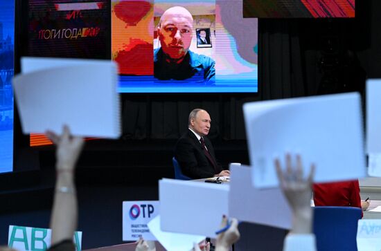 Russia Putin Press Conference