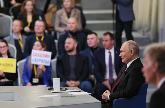 Russia Putin Press Conference