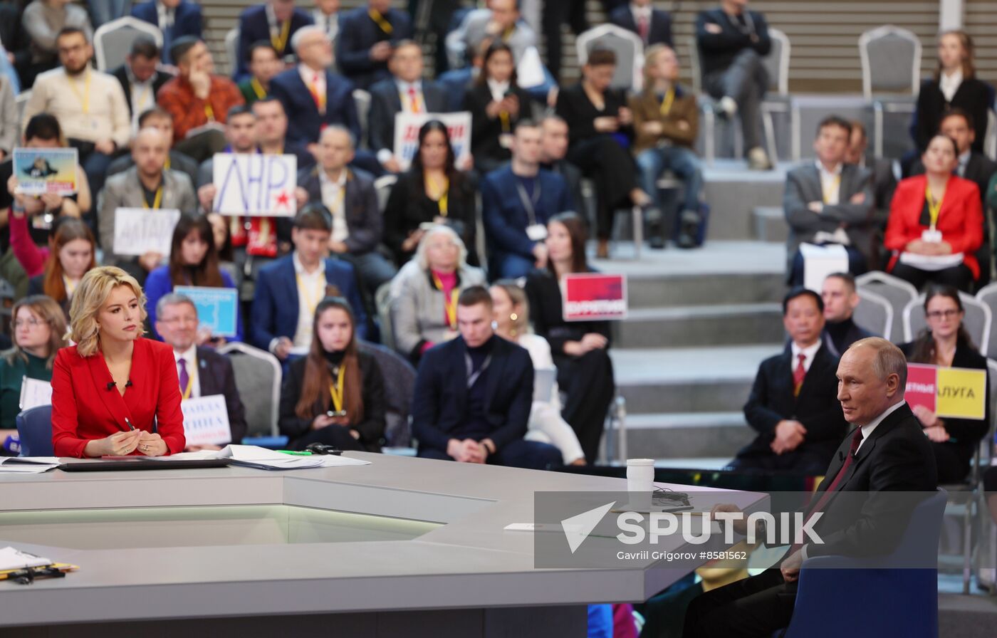 Russia Putin Press Conference