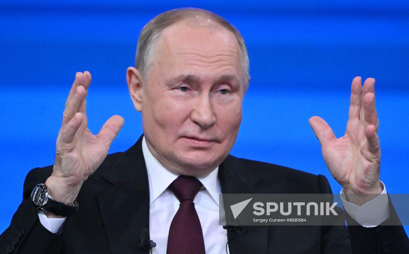 Russia Putin Press Conference