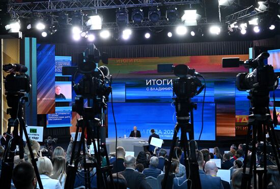 Russia Putin Press Conference