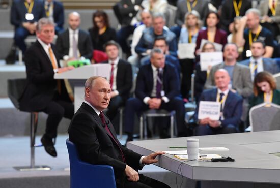 Russia Putin Press Conference