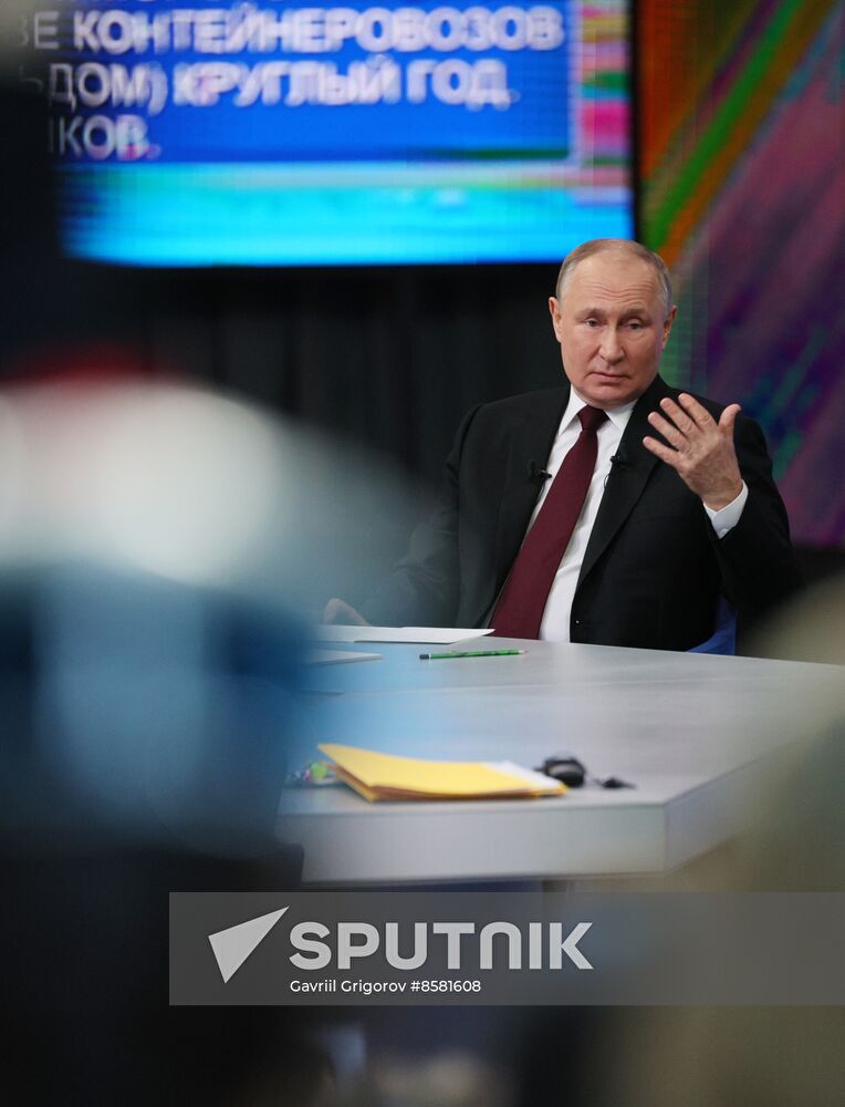 Russia Putin Press Conference