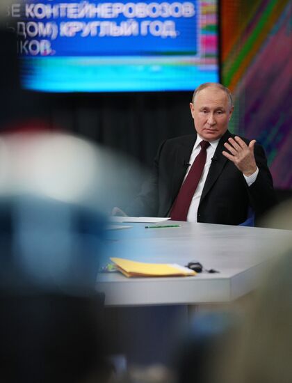 Russia Putin Press Conference