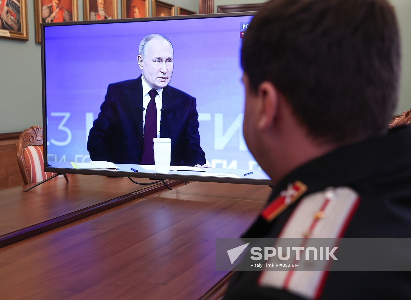 Russia Putin Press Conference Broadcast