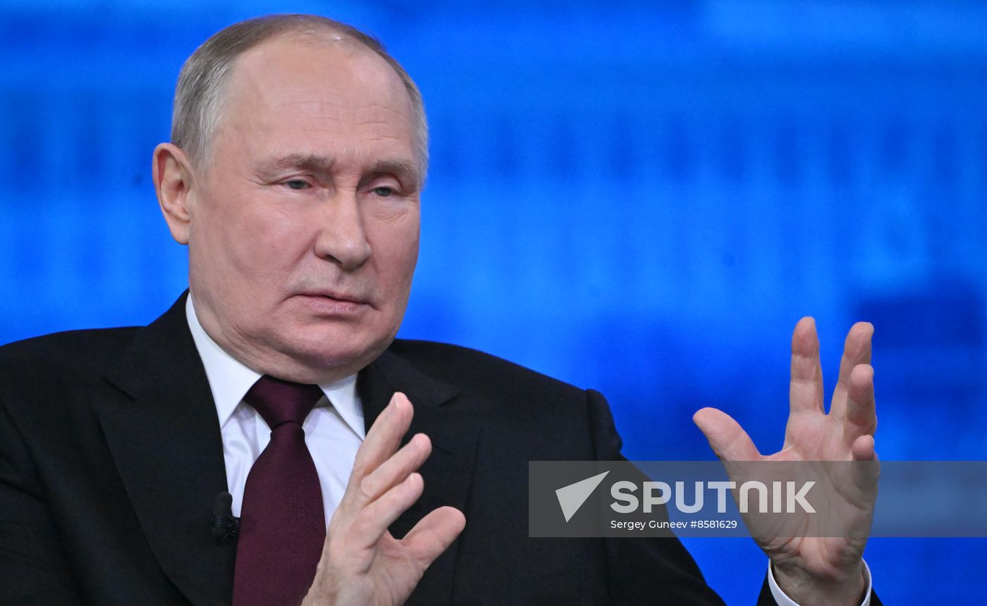 Russia Putin Press Conference