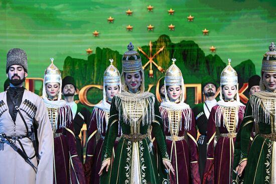 The International RUSSIA EXPO Forum and Exhibition. Republic of Adygeya Day. Pavilion 75. Location: Russia, Moscow. Author: Kirill Zykov/Sputnik. RUSSIA EXPO. Republic of Adygeya Day