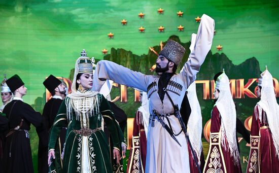 The International RUSSIA EXPO Forum and Exhibition. Republic of Adygeya Day. Pavilion 75. Location: Russia, Moscow. Author: Kirill Zykov/Sputnik. RUSSIA EXPO. Republic of Adygeya Day