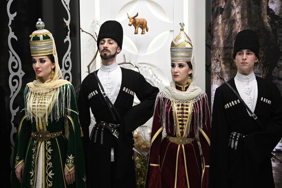 The International RUSSIA EXPO Forum and Exhibition. Republic of Adygeya Day. Pavilion 75. Location: Russia, Moscow. Author: Kirill Zykov/Sputnik. RUSSIA EXPO. Republic of Adygeya Day