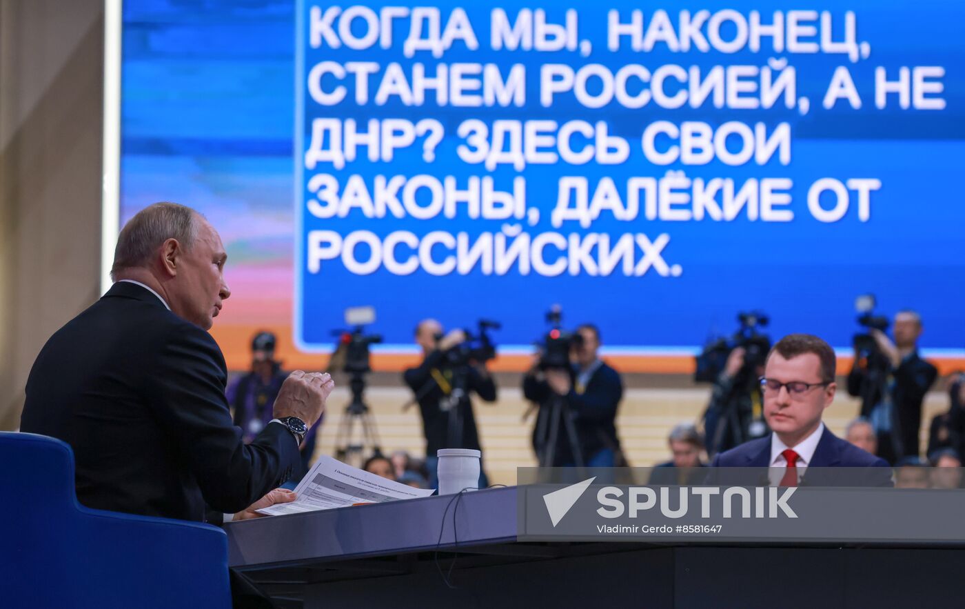 Russia Putin Press Conference