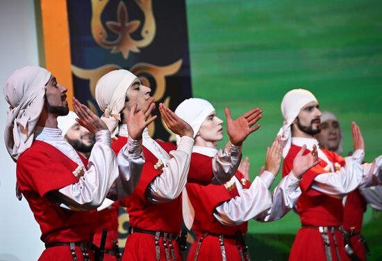 The International RUSSIA EXPO Forum and Exhibition. Republic of Adygeya Day. Pavilion 75. Location: Russia, Moscow. Author: Kirill Zykov/Sputnik. RUSSIA EXPO. Republic of Adygeya Day