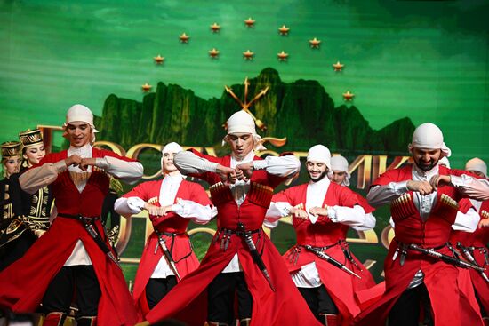 The International RUSSIA EXPO Forum and Exhibition. Republic of Adygeya Day. Pavilion 75. Location: Russia, Moscow. Author: Kirill Zykov/Sputnik. RUSSIA EXPO. Republic of Adygeya Day