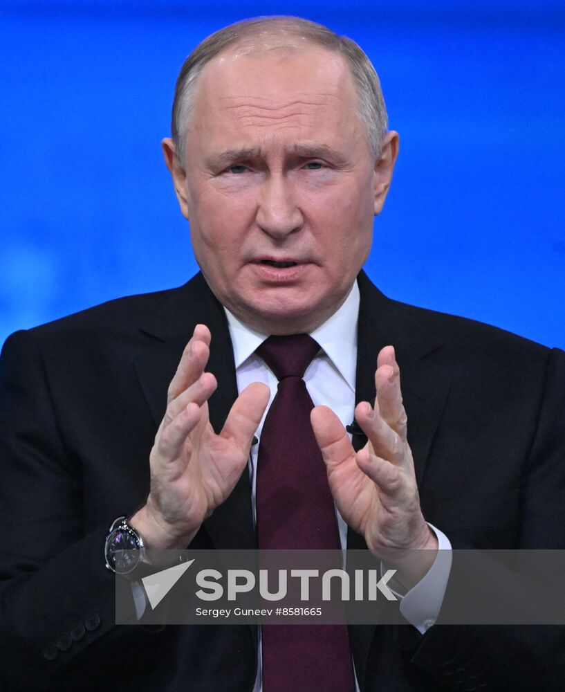 Russia Putin Press Conference