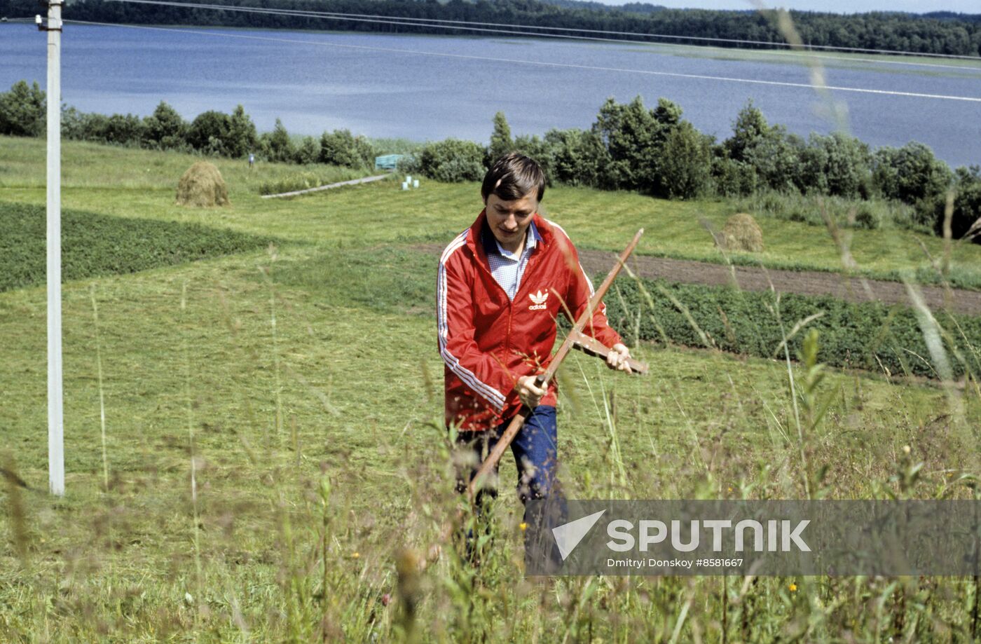 Chess player Anatoly Karpov