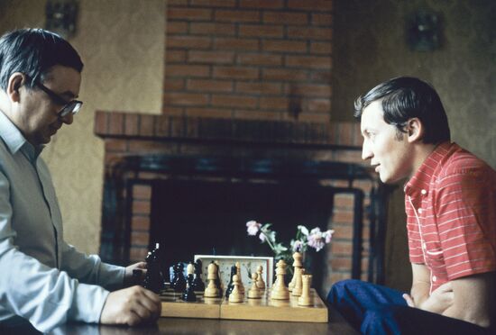 Chess player Anatoly Karpov