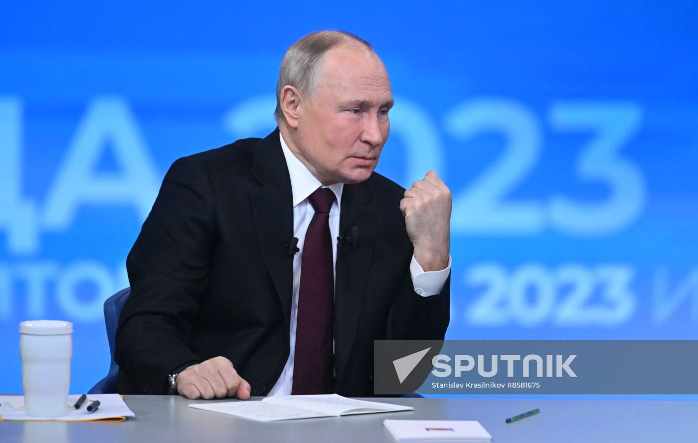 Russia Putin Press Conference