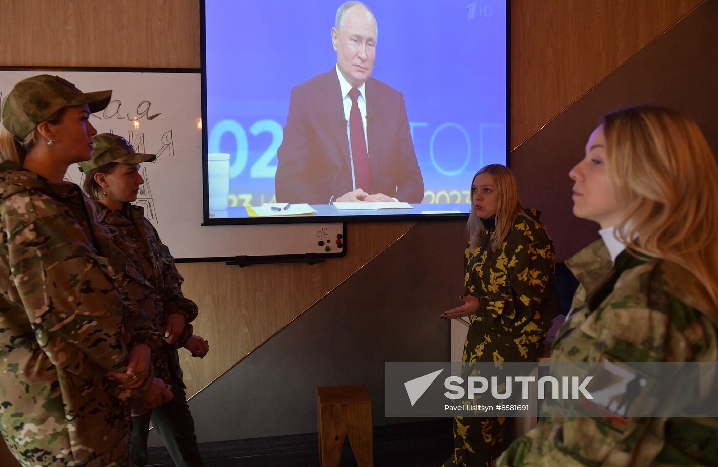 Russia Putin Press Conference Broadcast