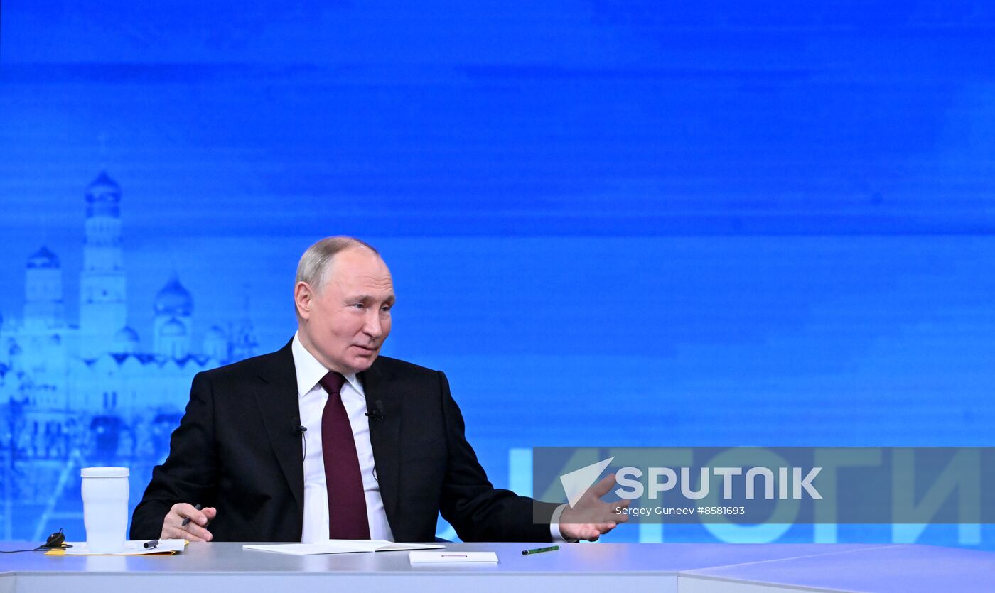 Russia Putin Press Conference