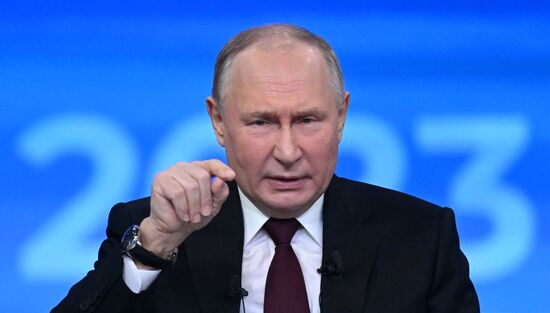 Russia Putin Press Conference
