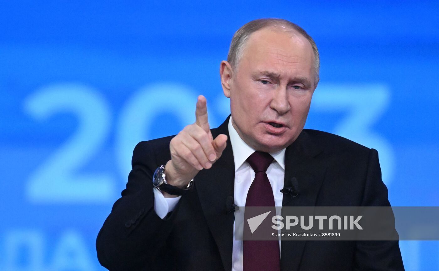 Russia Putin Press Conference