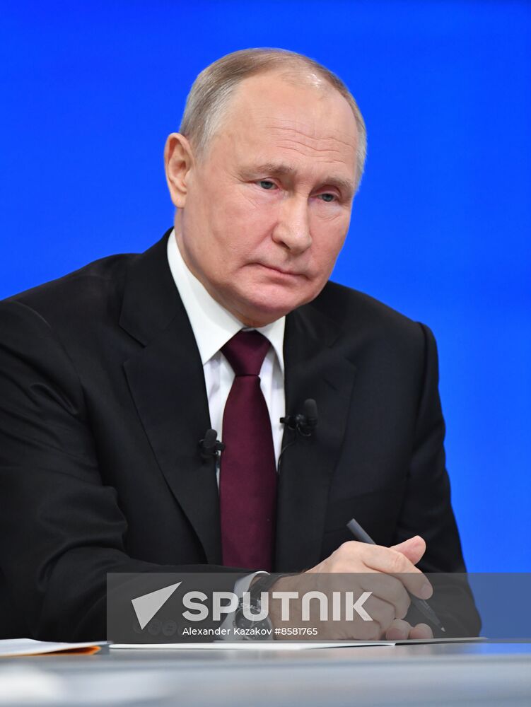 Russia Putin Press Conference