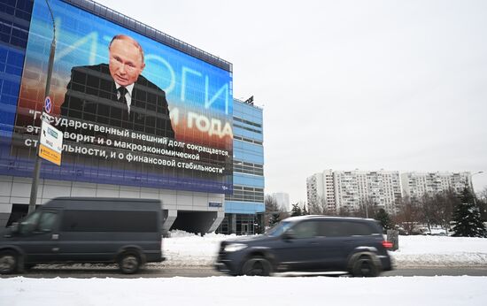 Russia Putin Press Conference Broadcast