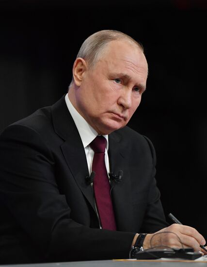 Russia Putin Press Conference
