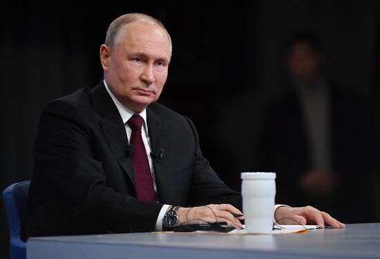 Russia Putin Press Conference