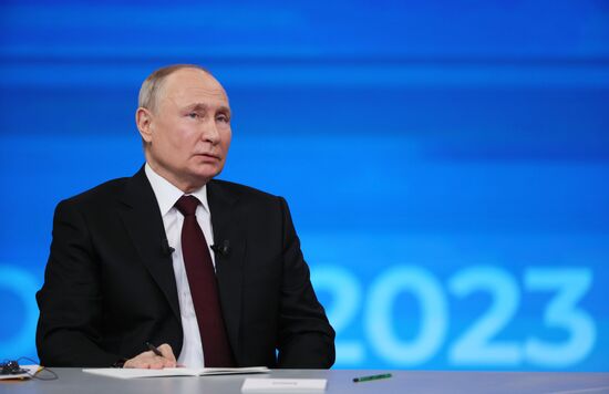 Russia Putin Press Conference