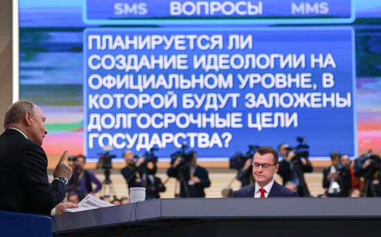 Russia Putin Press Conference