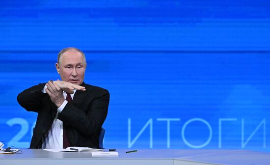 Russia Putin Press Conference