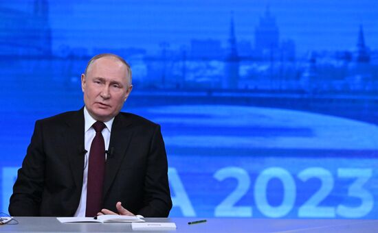 Russia Putin Press Conference