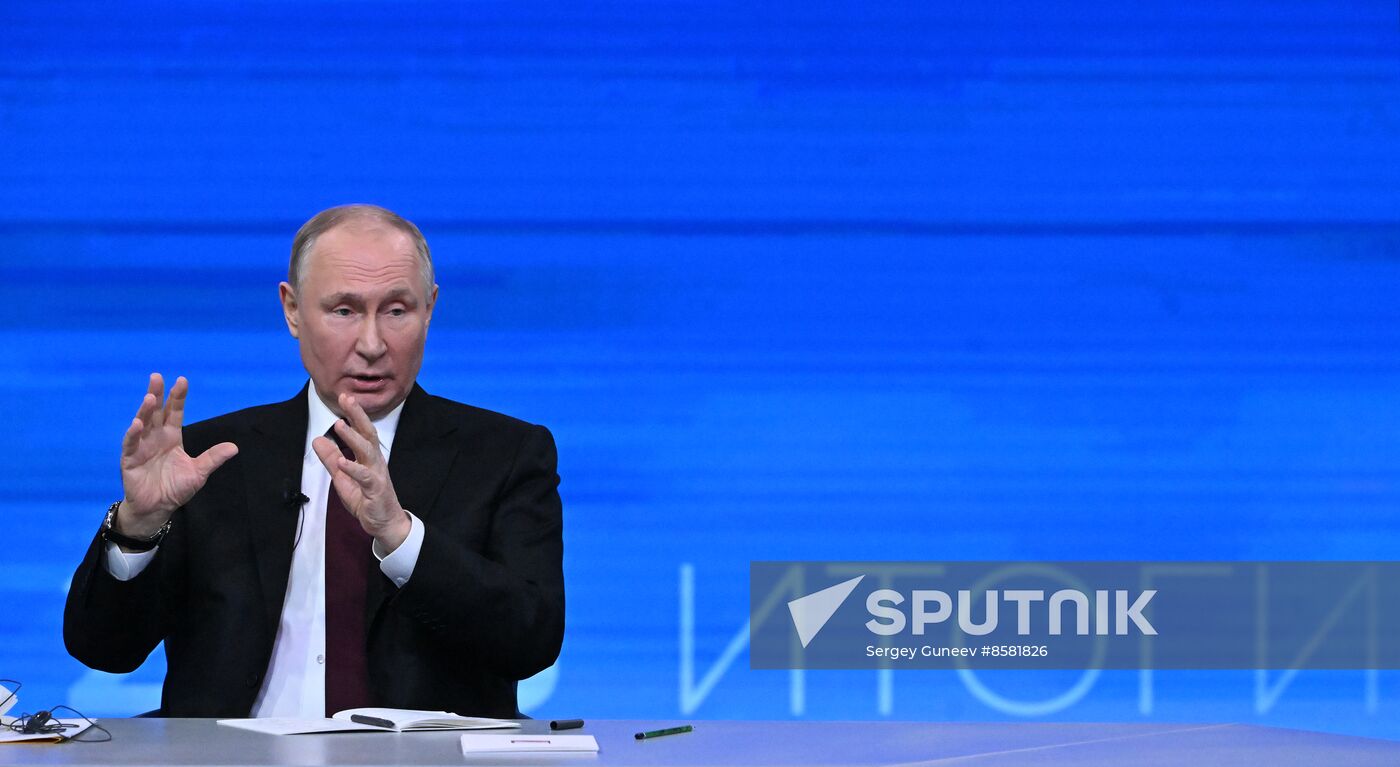 Russia Putin Press Conference