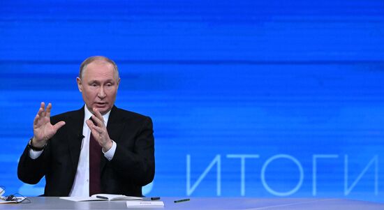 Russia Putin Press Conference